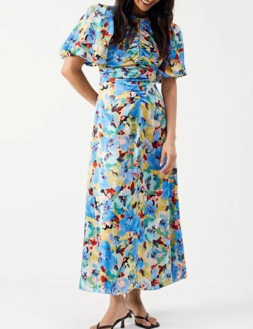 Rochie lunga WAREHOUSE, mix culori