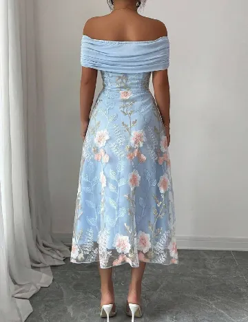 Rochie medie SHEIN, albastru
