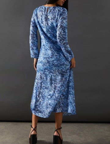 Rochie medie WAREHOUSE, albastru
