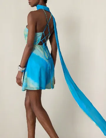 Rochie scurta Aveloria, mix culori