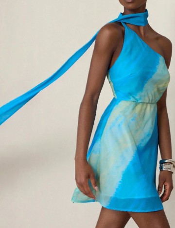 Rochie scurta Aveloria, mix culori