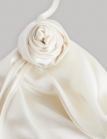 Rochie medie SHEIN, ecru
