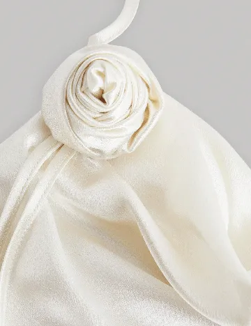 Rochie medie SHEIN, ecru