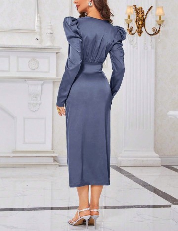 Rochie medie SHEIN, albastru