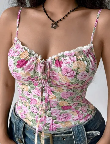 Top SHEIN CURVE, mix culori