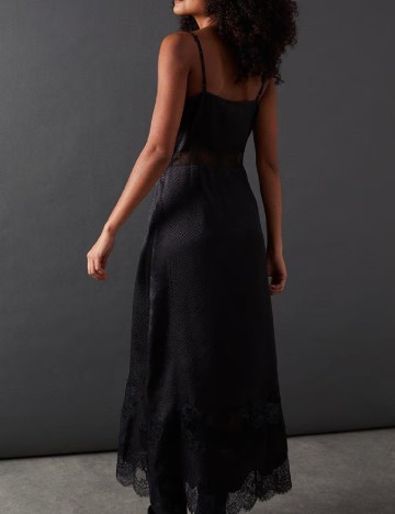 Rochie lunga WAREHOUSE, negru