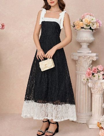 Rochie Shein Kids, negru/alb