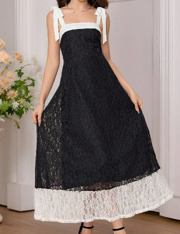 Rochie Shein Kids, negru/alb