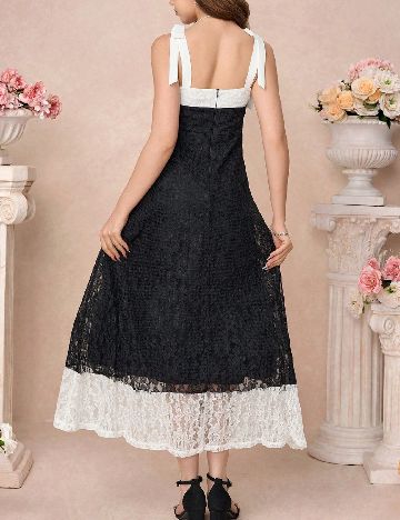 Rochie Shein Kids, negru/alb