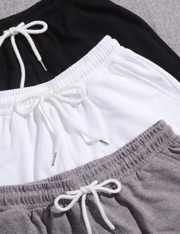 Set Pantaloni scurti 4 perechi SHEIN, mix culori