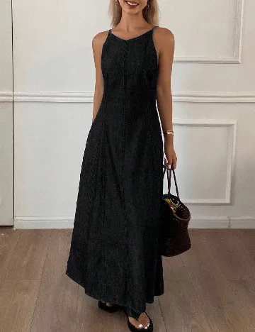 Rochie lunga SHEIN, negru