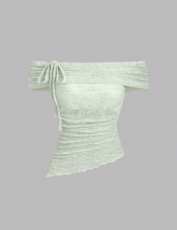 Top SHEIN, verde
