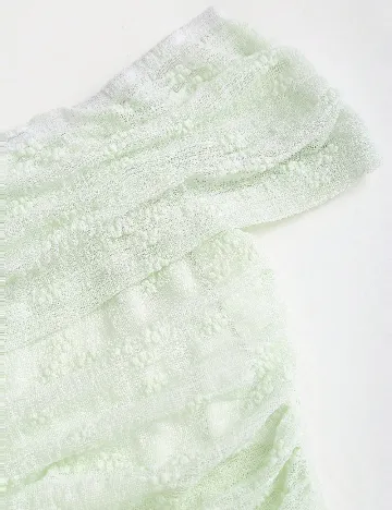 Top SHEIN, verde