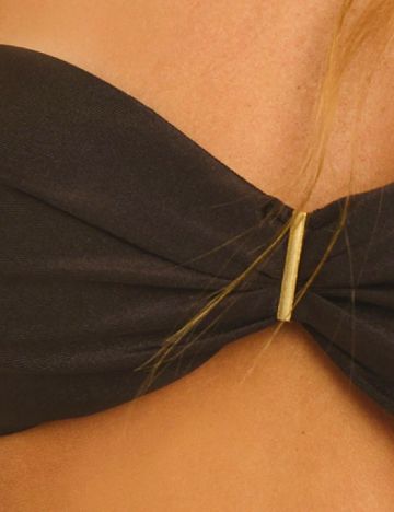 Costum de baie SHEIN, maro inchis