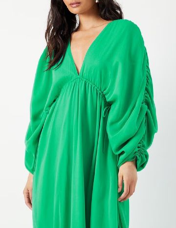 Rochie lunga WAREHOUSE, verde