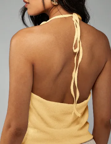 Top Missguided, galben