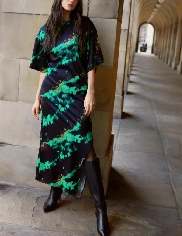 Rochie medie WAREHOUSE, mix culori