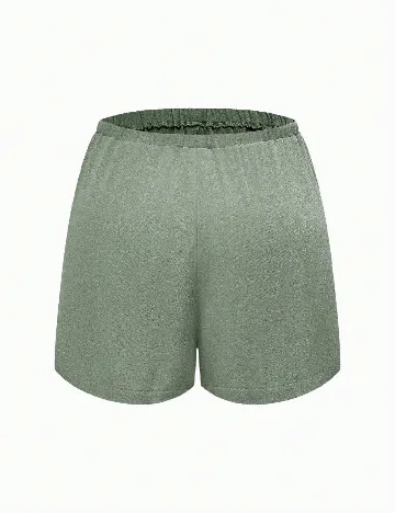 Set Pantaloni scurti 3 perechi SHEIN Maternity, mix culori