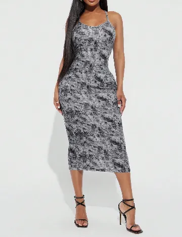 Rochie medie SHEIN, gri