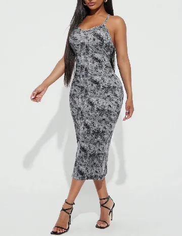 Rochie medie SHEIN, gri