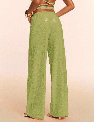 Pantaloni SHEIN, verde