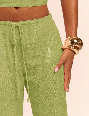 Pantaloni SHEIN, verde
