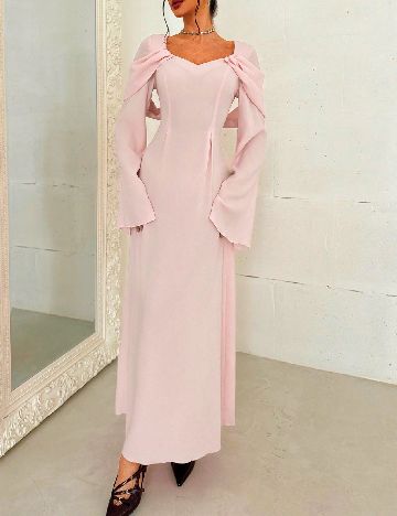 Rochie lunga SHEIN, roz