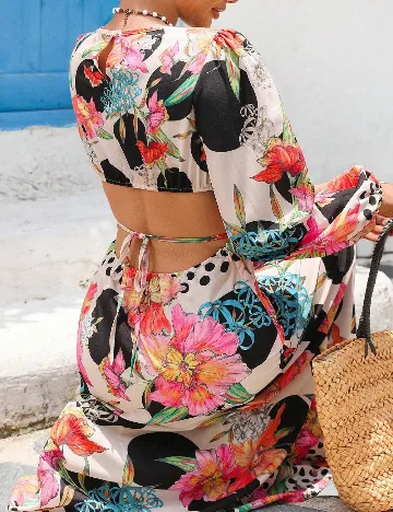 Rochie lunga SHEIN, mix culori