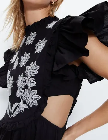 Rochie scurta WAREHOUSE, negru