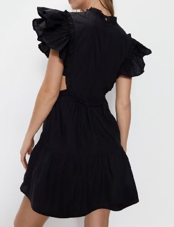 Rochie scurta WAREHOUSE, negru