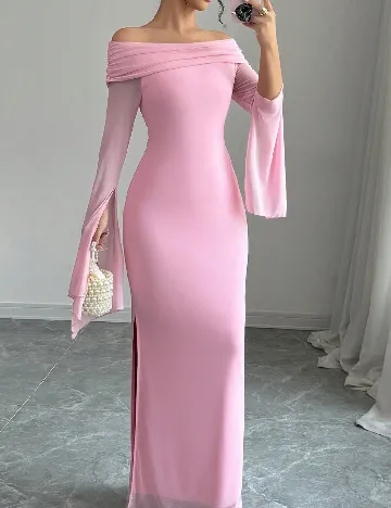 Rochie lunga SHEIN, roz