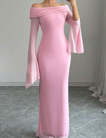 Rochie lunga SHEIN, roz
