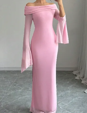 Rochie lunga SHEIN, roz