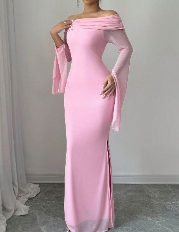 Rochie lunga SHEIN, roz