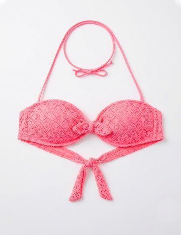 Sutien de baie Pull&Bear, roz