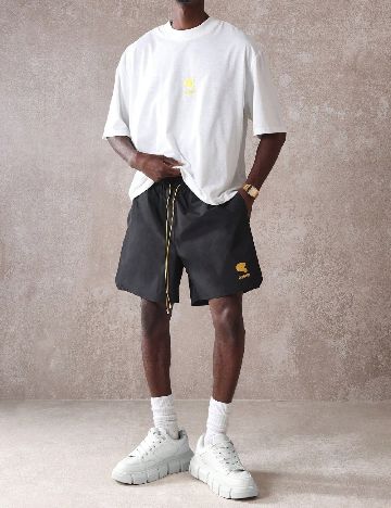 Pantaloni scurti SUMWON, negru