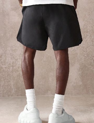 Pantaloni scurti SUMWON, negru