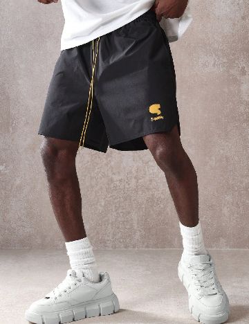 Pantaloni scurti SUMWON, negru