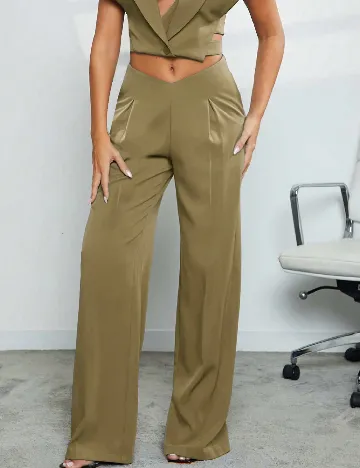 Pantaloni SHEIN, verde