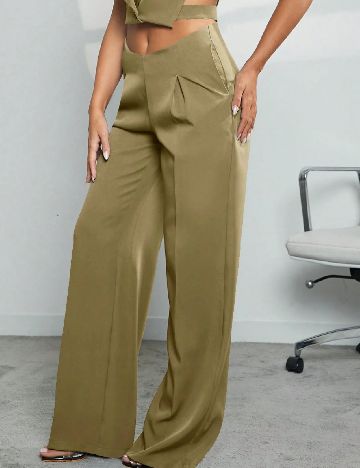 Pantaloni SHEIN, verde