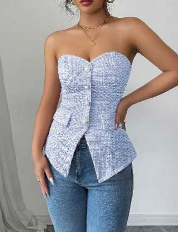 Top SHEIN, albastru