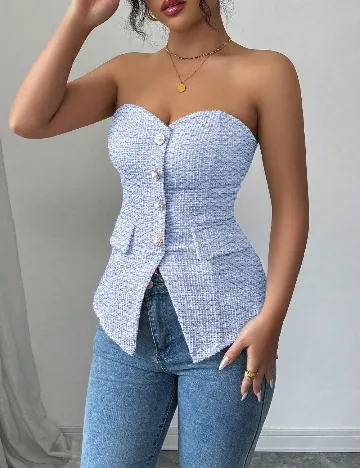 Top SHEIN, albastru
