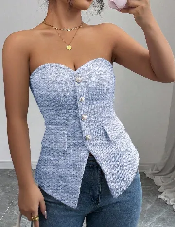 Top SHEIN, albastru