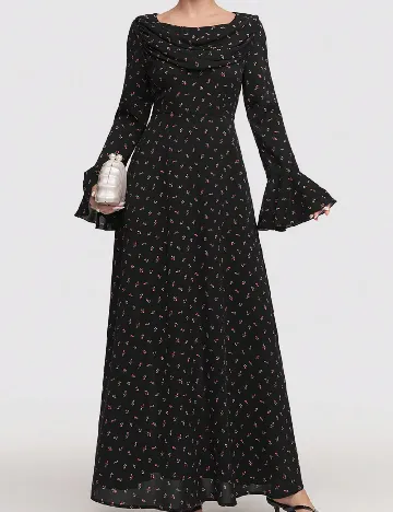 Rochie lunga SHEIN, negru
