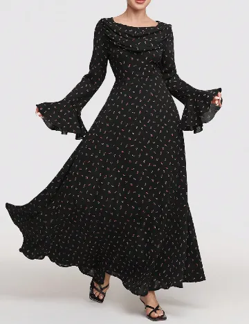 Rochie lunga SHEIN, negru