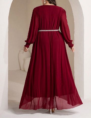 Rochie lunga SHEIN CURVE, rosu