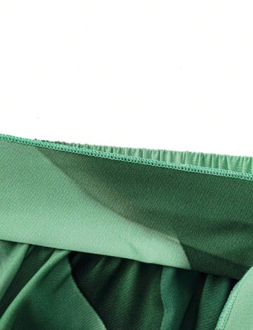 Fusta SHEIN CURVE, verde