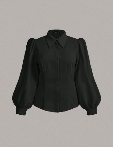 Camasa SHEIN CURVE, negru