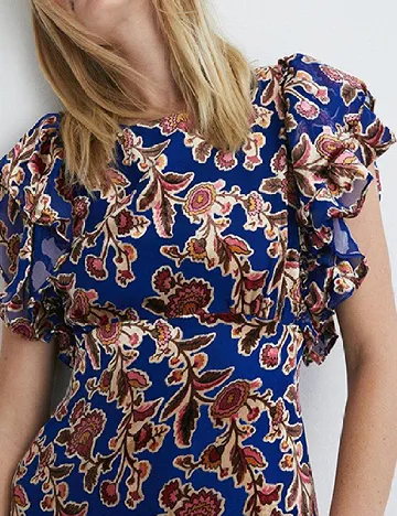 Rochie lunga WAREHOUSE, mix culori