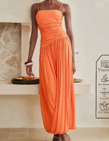 Rochie lunga SHEIN, portocaliu